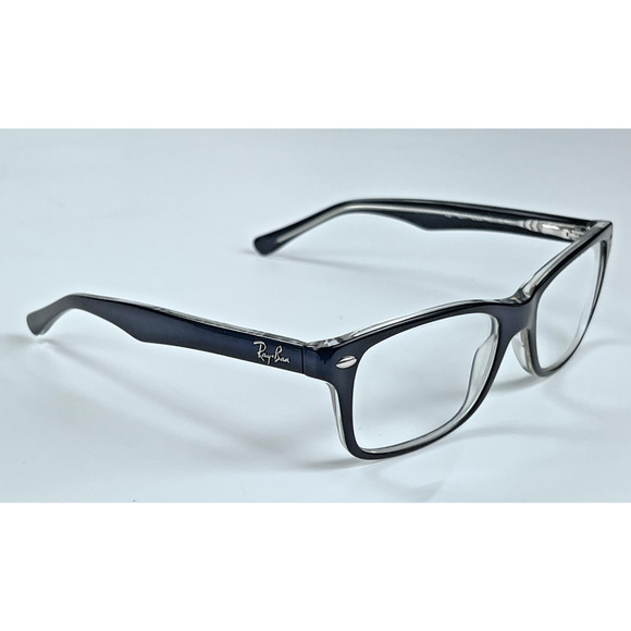 Ray-Ban RB1531 3529 Youth 48-16 130 Black Clear Rectangle Eyeglasses FRAMES ONLY - Picture 1 of 11